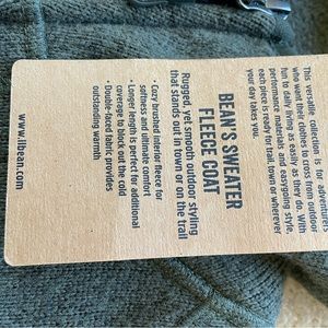 Fleece sweater, coat